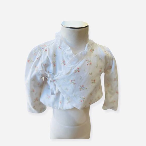 Baby Girls Polo Ralph Lauren Floral Wrap Cardigan Sweater - Sz 6 mo - Picture 1 of 1